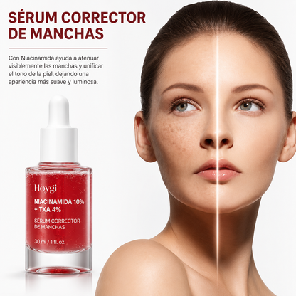 Sérum Facial Niacinamida 30ml 10% + TXA 4% - Corrector de Manchas