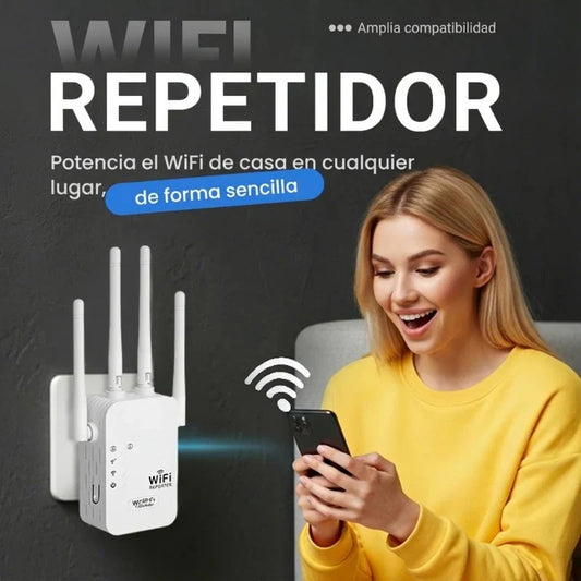 Amplificador WiFi 2026 + Gratis guía de uso + envío gratis + Garantía