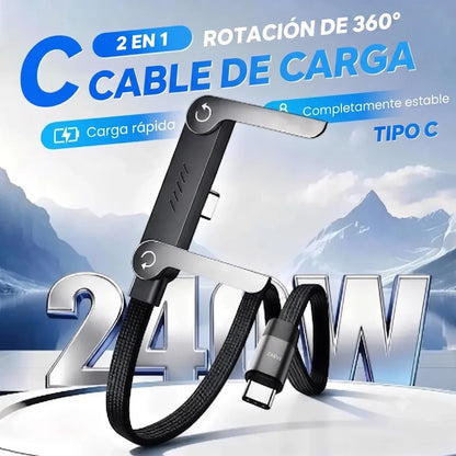 CargaFlex 2 en 1: Carga y Soporte